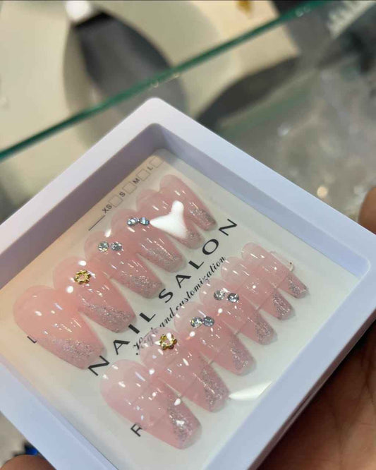 12PCS Unicorn Press-On Nails for Girls – Magical & Easy to Apply